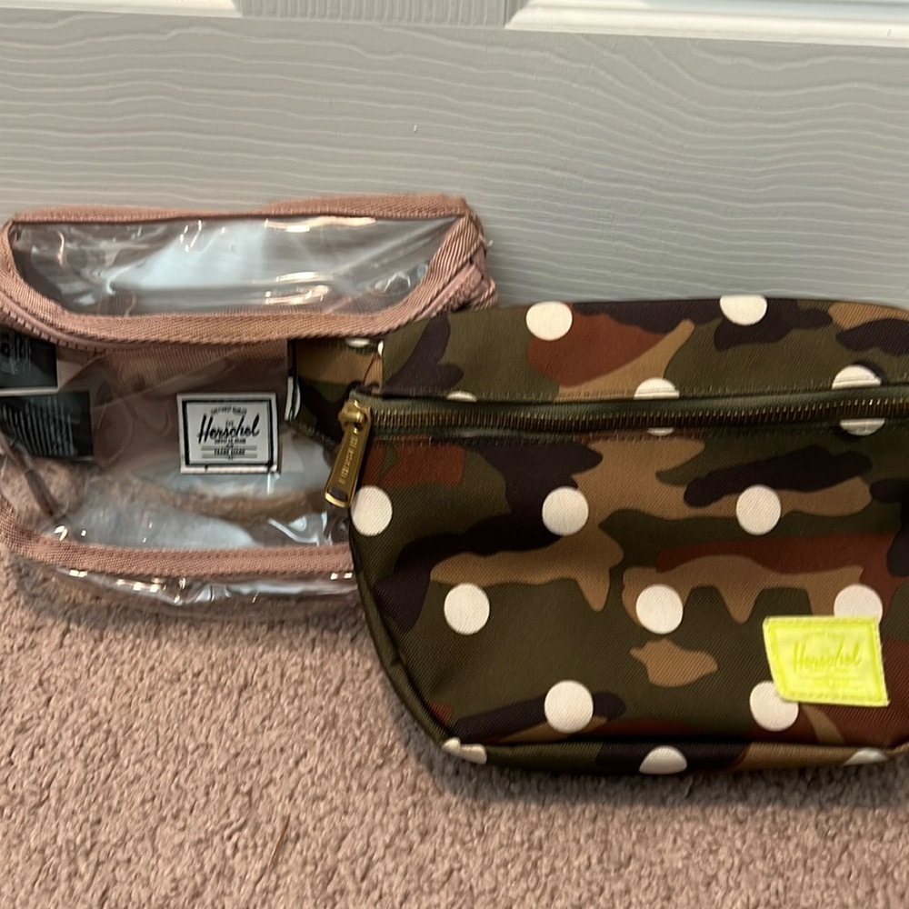 Lot of 2 Herschel Supply hip packs